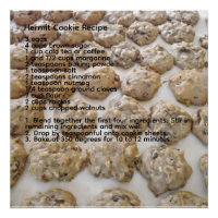 Recette de biscuits Hermit