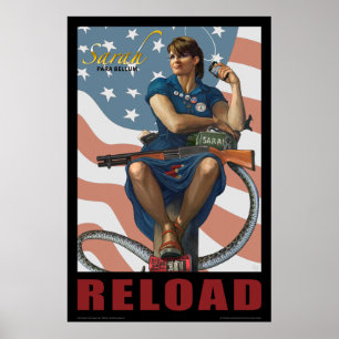 Poster RECHARGE de Sarah Para Bellum