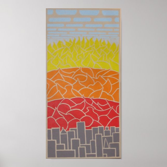 poster réchauffement climatique (Devant)