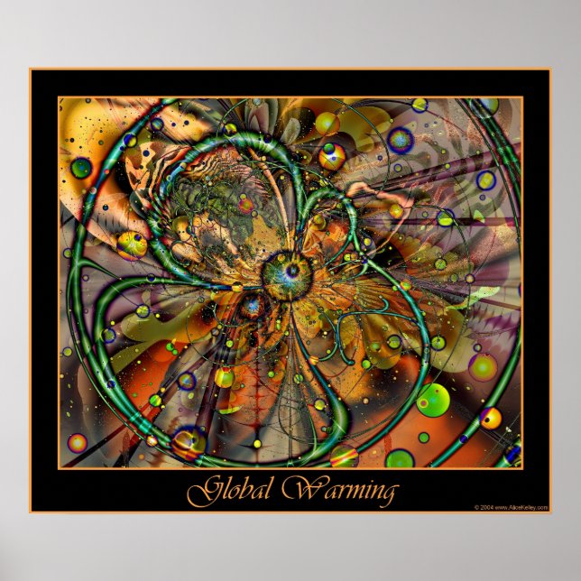 poster réchauffement climatique (Devant)