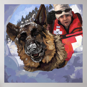 Poster Recherche et sauvetage