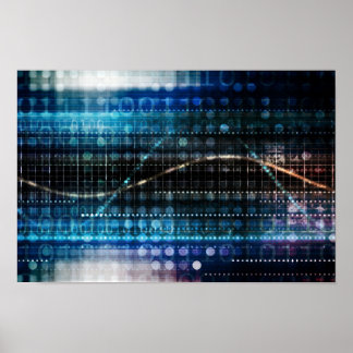 Poster Recherche scientifique et science génétique de l'A