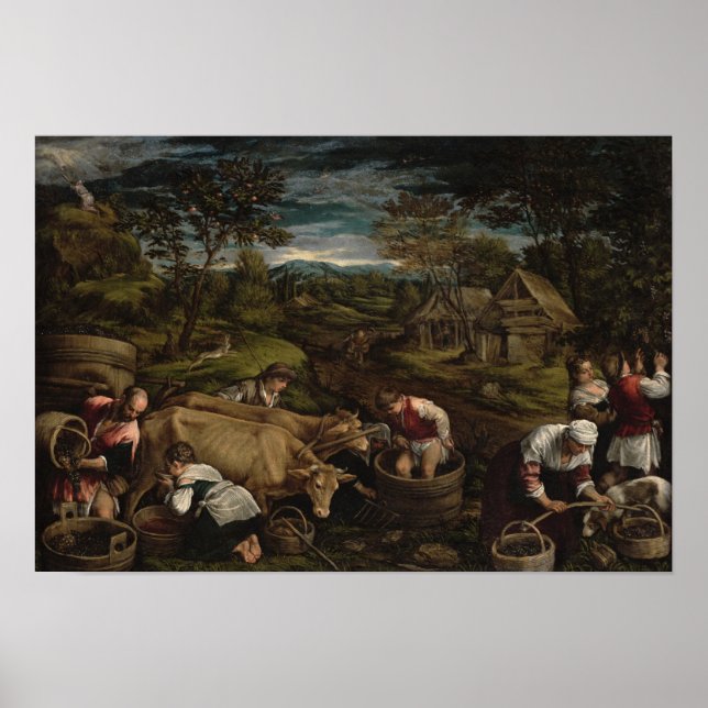 Poster Récolte, , 1576 (Devant)