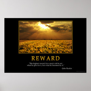 Poster Récompense
