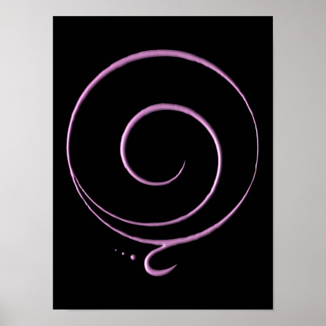 Poster Reconnaissance rose  (Devant)