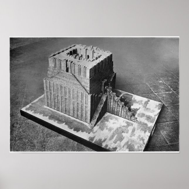 Poster Reconstruction de la tour de Babel (Devant)