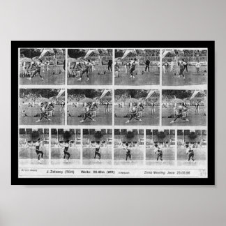 Poster Record du monde Javelin
