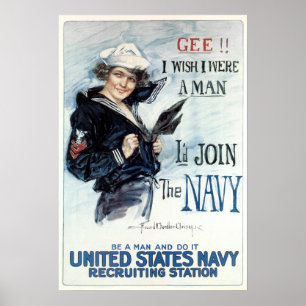 POSTER RECRUTEMENT DE LA PREMIÈRE GUERRE MONDIALE 1917