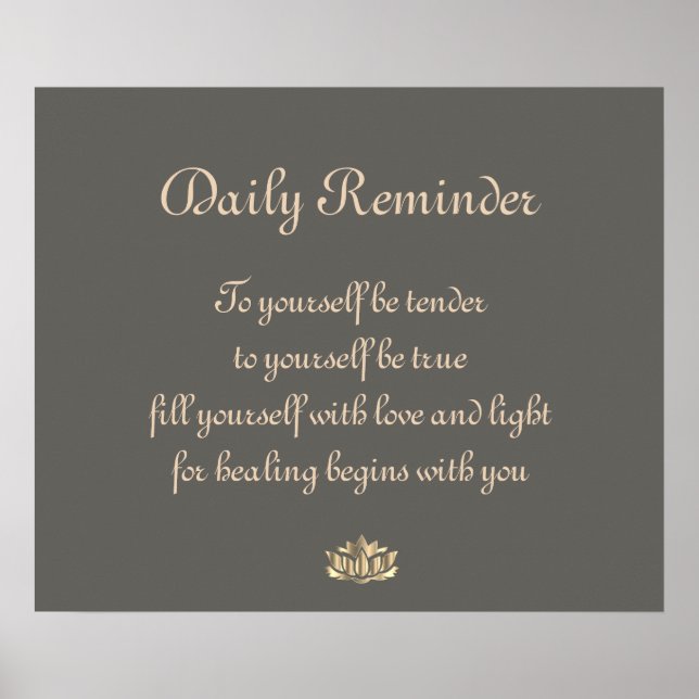 Poster Récupération de guérison (Devant)