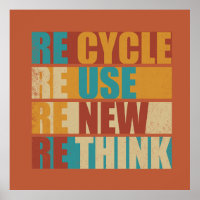 Recycler réduire la réutilisation renouveler repen