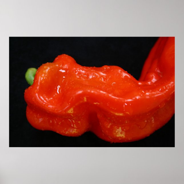 Poster Red Bell Pepper (Devant)