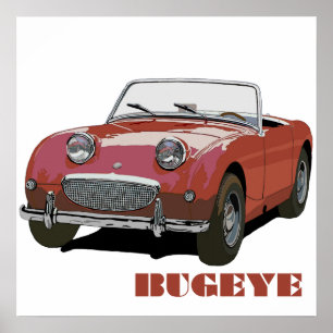 Poster Red Bugeye