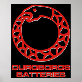 Poster Red Dwarf - Batteries Ouroboros