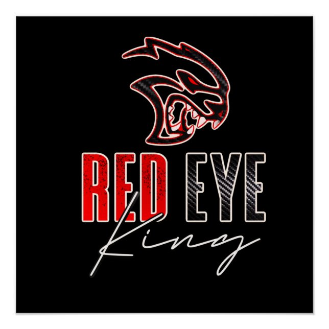 Poster Red Eye King (Devant)