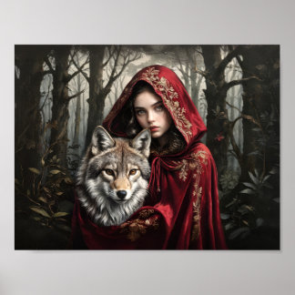 Poster Red Riding Hood et la véritable histoire avec le l