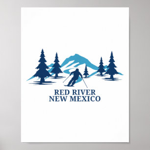 Poster Red River New Mexico Ski Resort _1