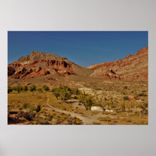 Poster Red Rock Canyon Las Vegas Nevada