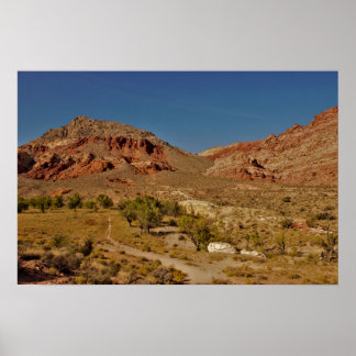 Poster Red Rock Canyon Las Vegas Nevada
