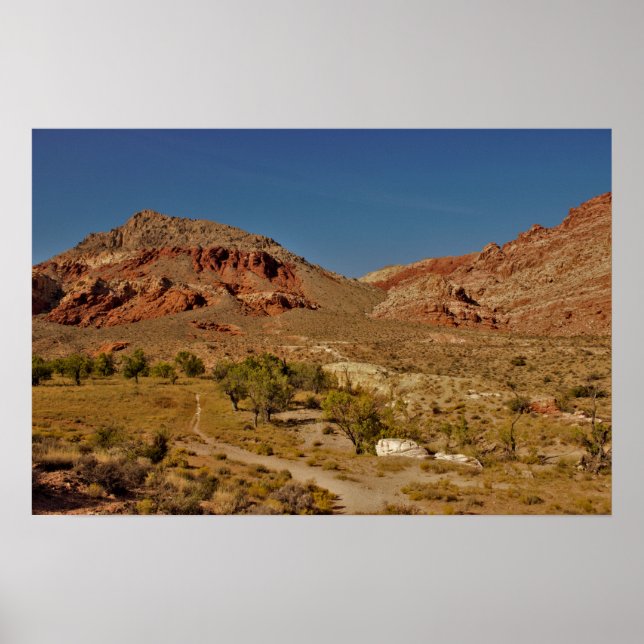 Poster Red Rock Canyon Las Vegas Nevada (Devant)