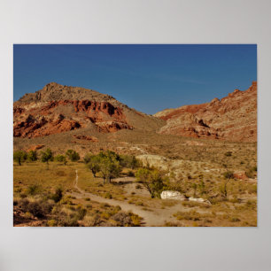 Poster Red Rock Canyon Las Vegas Nevada