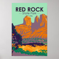 Red Rock State Park Arizona Vintage