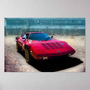 Poster Red Stratos