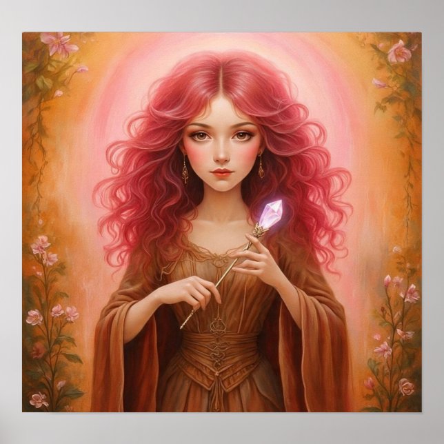 Poster RedCrystalWitch (Devant)