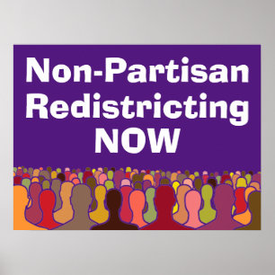 Poster Redécoupage non partisan maintenant
