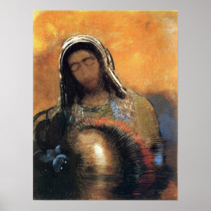 Poster Redon - Bouddha 1906