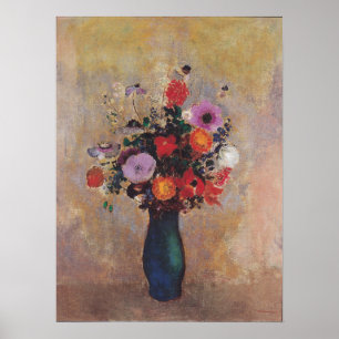 Poster Redon - Fleurs sauvages 1906