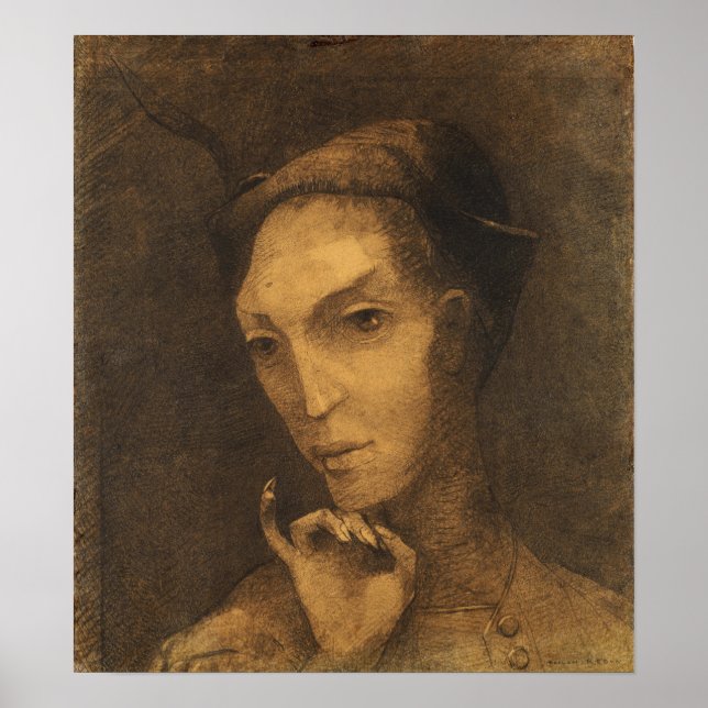 Poster Redon - Mephistopheles (Devant)