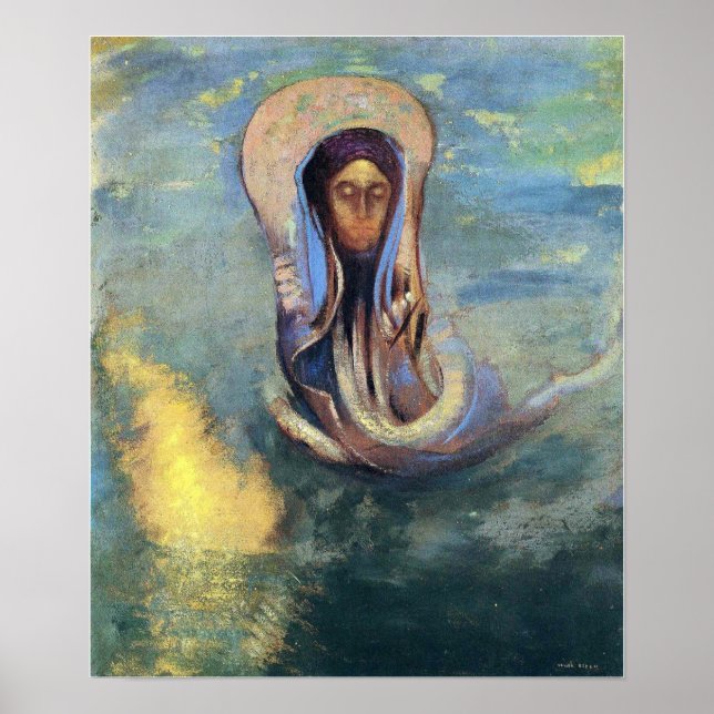 Poster Redon - Oannes (Devant)