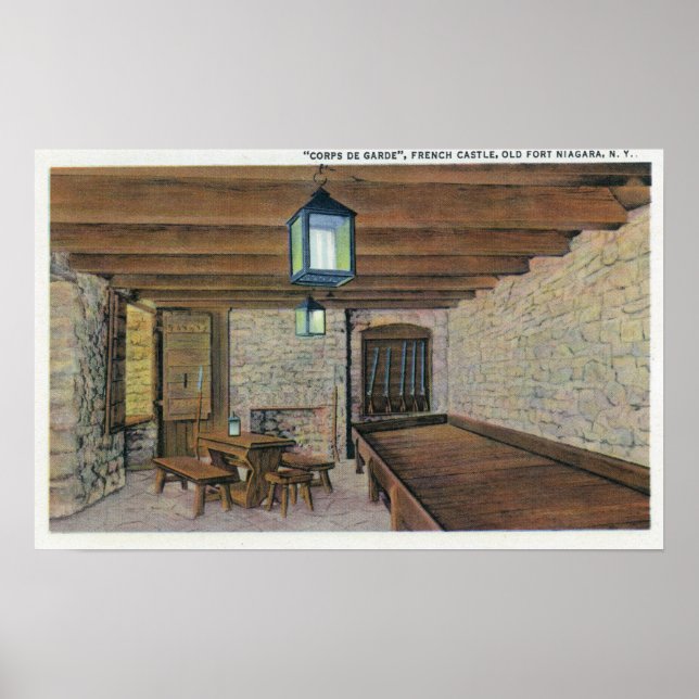 Poster Redoute britannique, Casernes françaises, Magazin  (Devant)