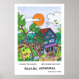 Poster Reef Gliders