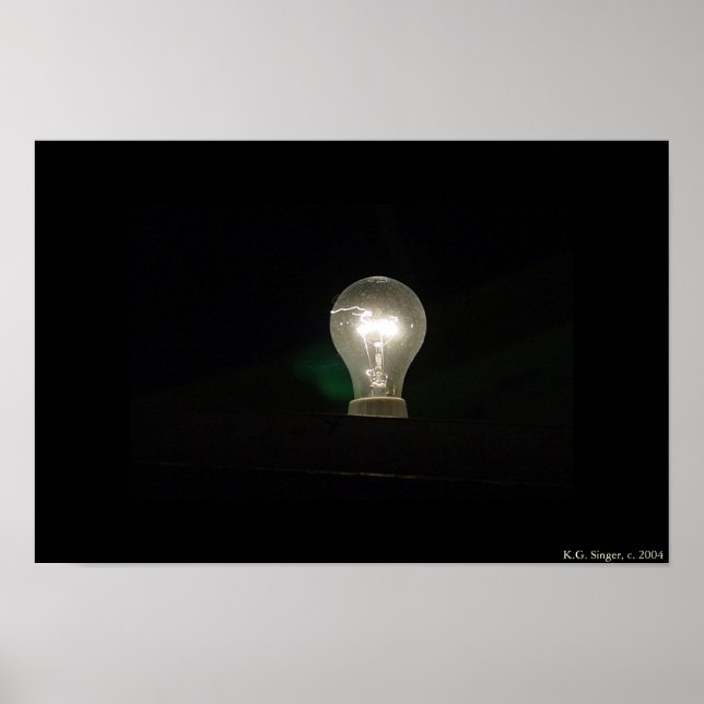 Poster Réfléchir (Devant)