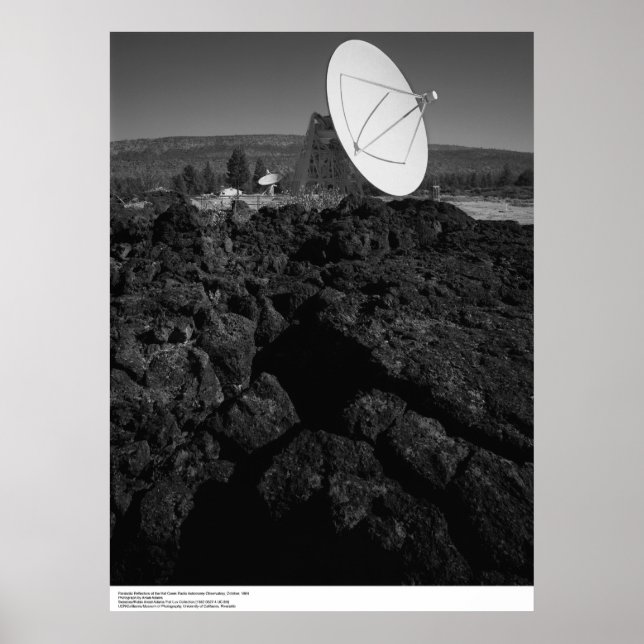 Poster Réflecteurs paraboliques de la radio Casquette Cre (Devant)