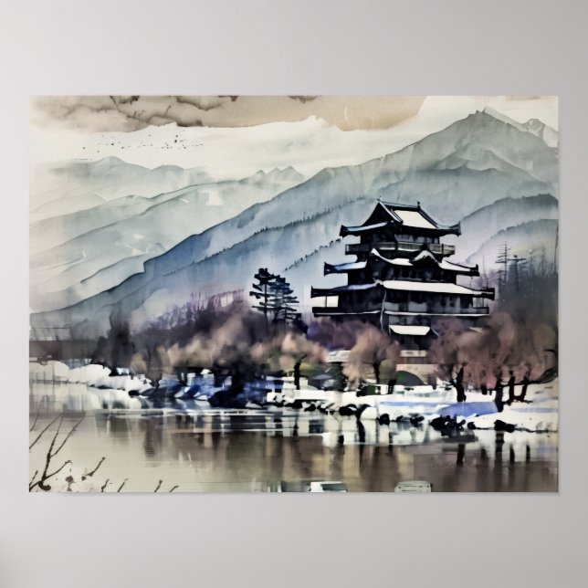 Poster Reflective Castle (Devant)