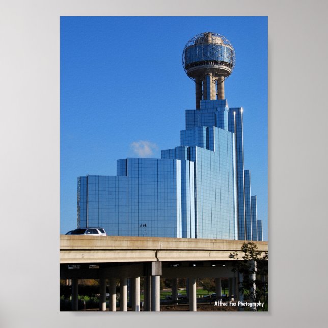 Poster Reflets de Dallas (Devant)