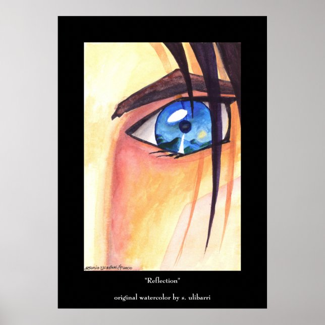 Poster "Réflexion" (Devant)