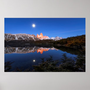 Poster Réflexion de Fitz Roy