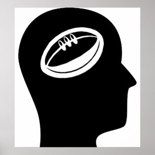 Poster Réflexion sur le rugby