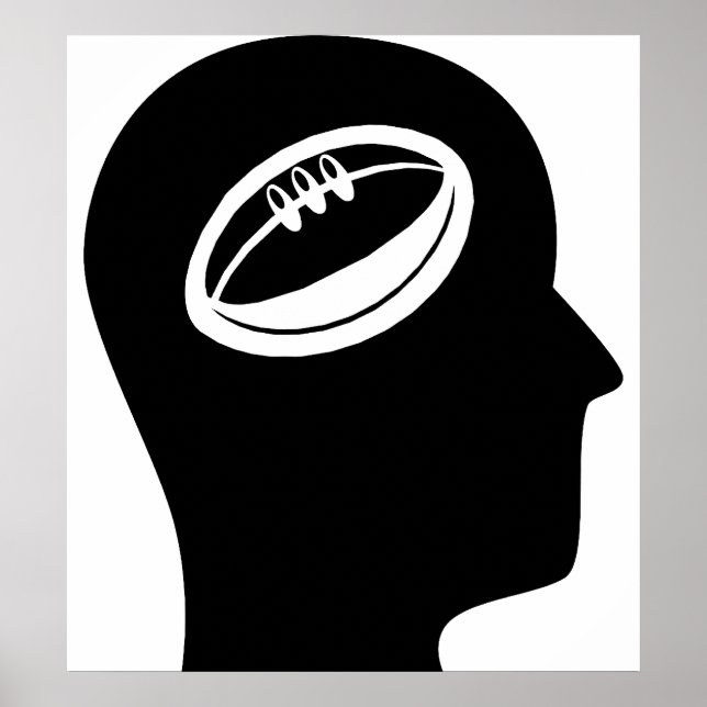 Poster Réflexion sur le rugby (Devant)