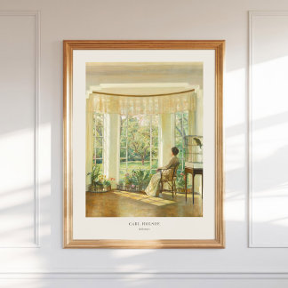 Poster Réflexions Carl Holsøe Holsoe Danois Intérieur
