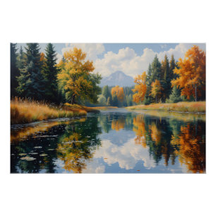 Poster Réflexions d'automne
