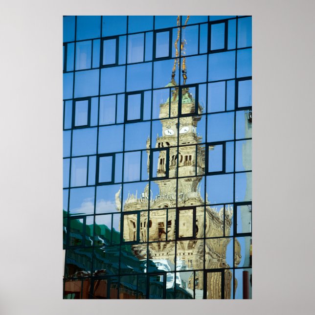 Poster Réflexions de construction (Devant)