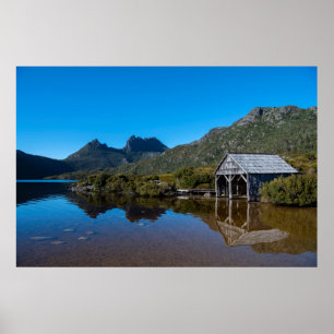 Poster Réflexions de Cradle Mountain et Dove Lake