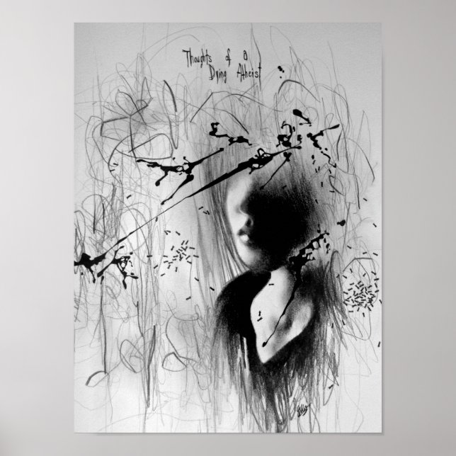 Poster Réflexions d'un athée mourant (Devant)