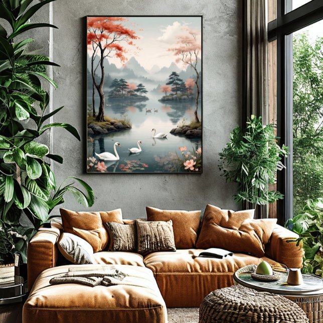 Poster Réflexions sur la sérénité (Créateur téléchargé)