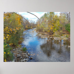 Poster Réflexions sur les planches