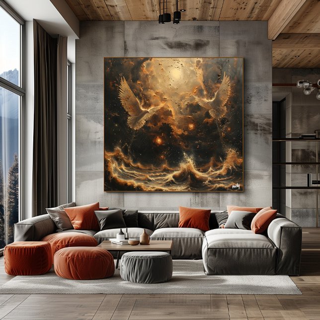 Poster Refugio Cósmico de Aves (Créateur téléchargé)